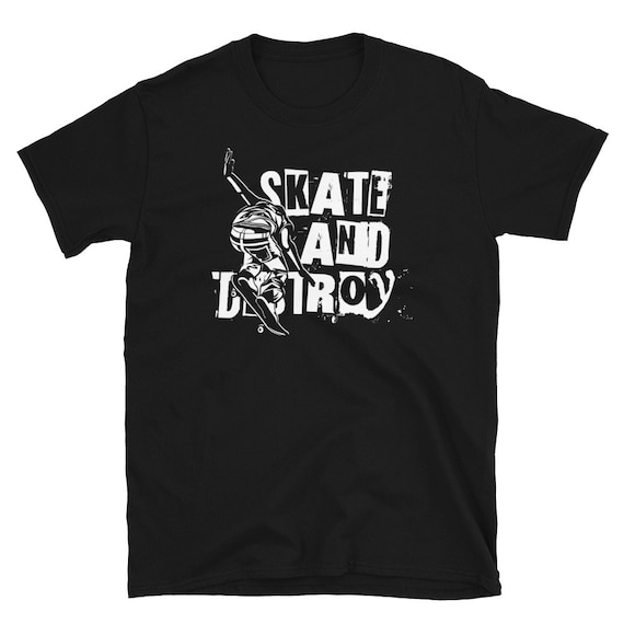 Skateboarder T-Shirt Gift Tshirt Skateboard Tee Skater Gift Skateboarder T-Shirt Gift Tshirt Skateboard Tee Skater Gift