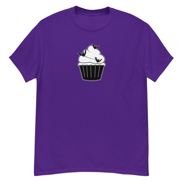Cupcake Shirt, Cupcake Tshirt, Goth Sweet, Gothic Candy, Creepy Cute, Aesthetic Tee, Bat Shirt, Occult Bakery, Dark Cupcake