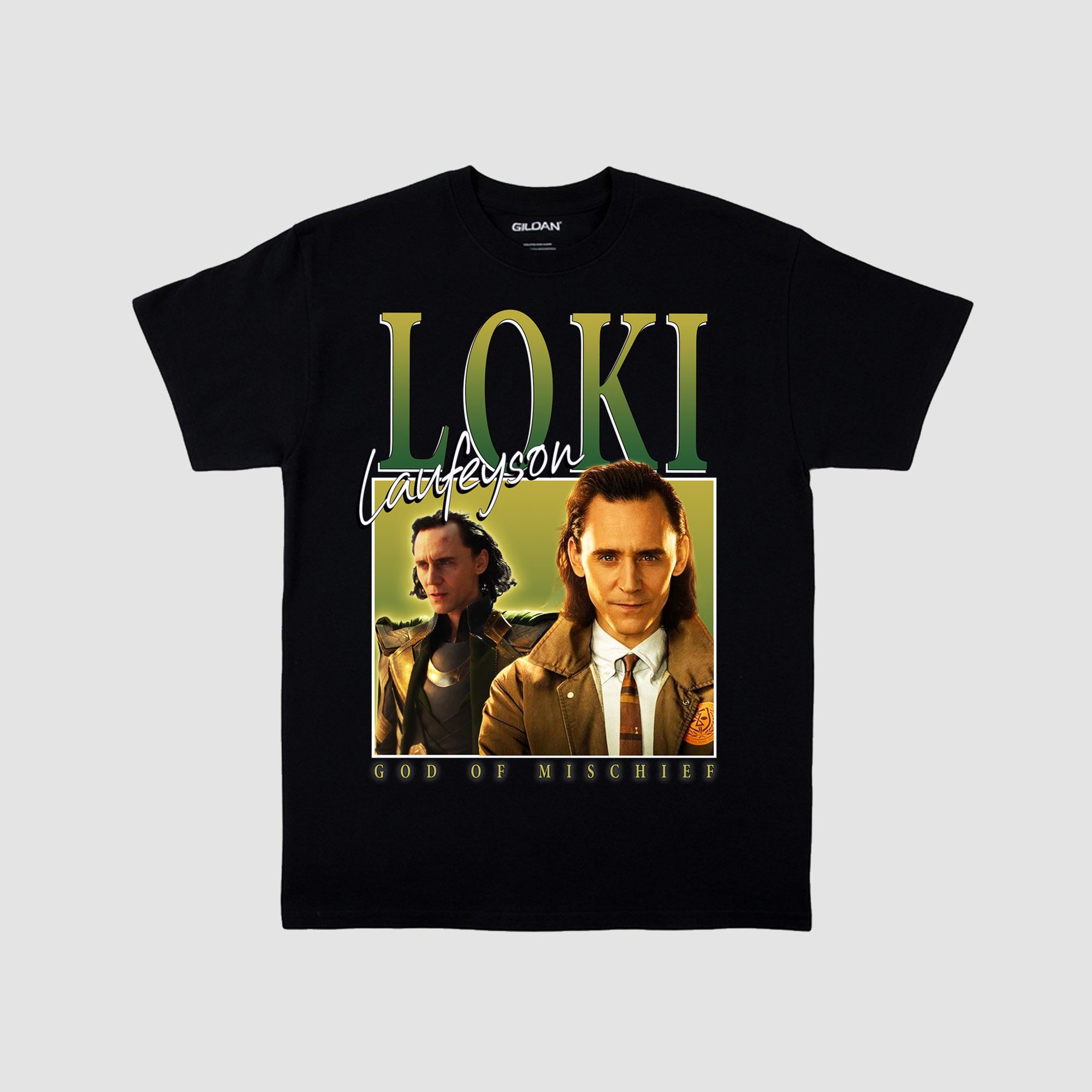 Loki Marvel Tshirt vintage 90s Unisex T-shirt meme comic book thor iron man tee