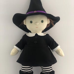 Hand Made Four Piece Witch Outfit for Olli Ella Dinkum Doll