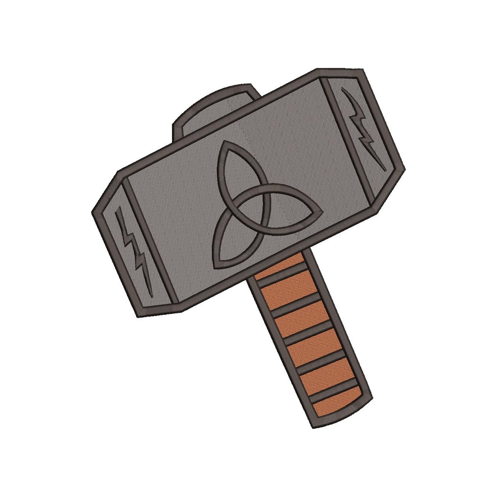 Thor Hammer Embroidery Design Etsy