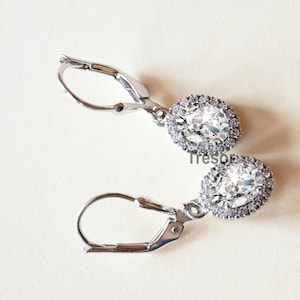 Pendientes colgantes colgantes de moissanita hechos a mano, pendientes de moissanita, regalo de compromiso de aniversario de semental de plata de ley para pendientes traseros de palanca de mamá