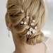 see more listings in the Flower hair pins section