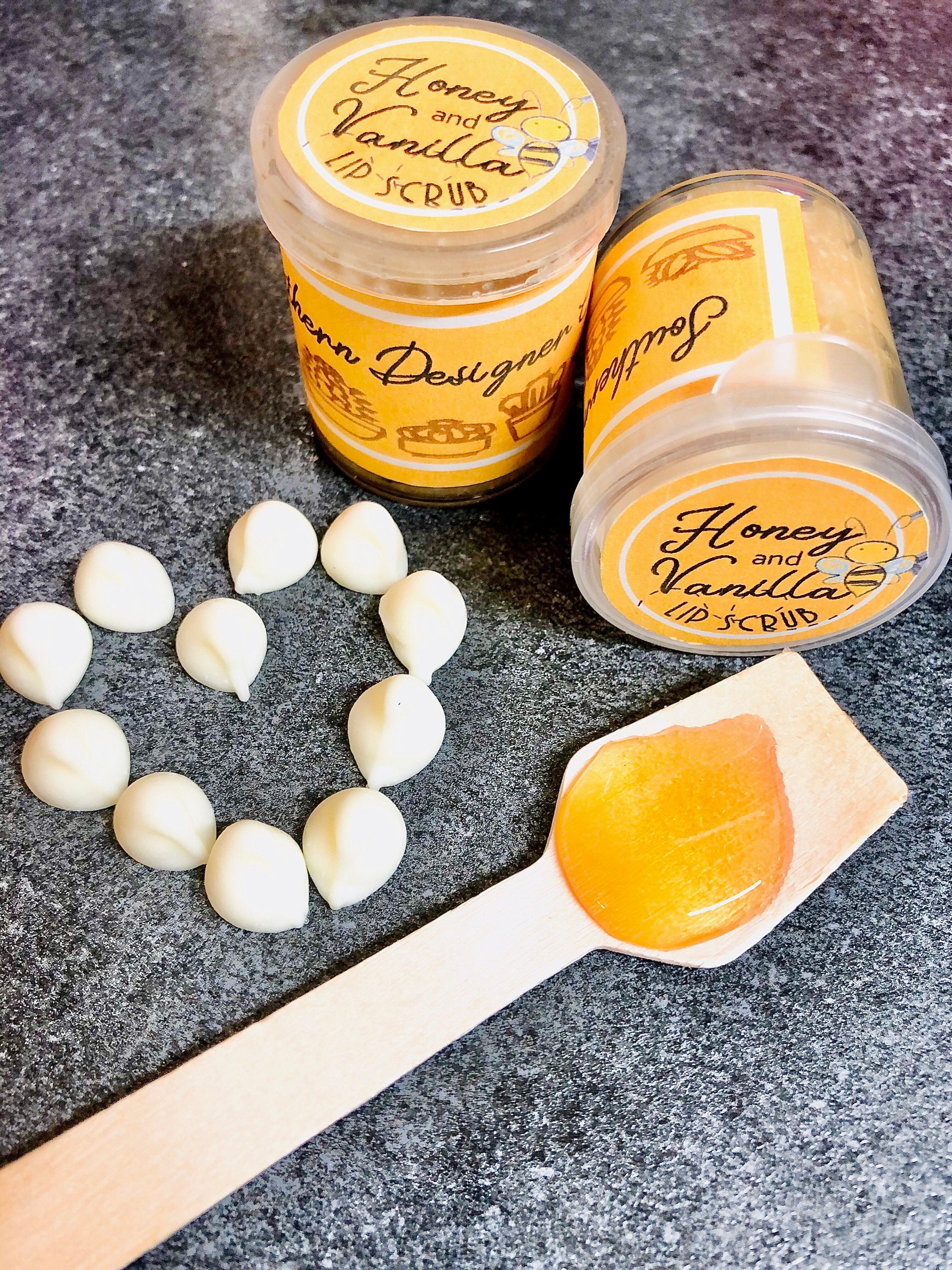 Vanilla Honey Lip Scrub Self Care Lips Scrubs Exfoliate Etsy