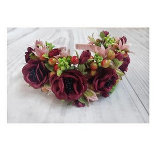 Handmade flower crown. Made in Ukraine. There are many different options. Tiara Hair decoration Wedding accessory+surprise gift from Ukraine