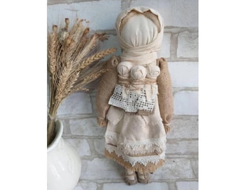 Handmade Ukrainian Motanka Doll – Slavic Amulet, Traditional Home Decor