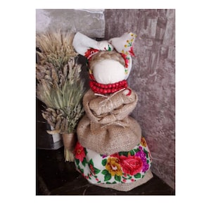 Ukrainian magical doll with a baby. Traditional Ukrainian charm for pregnancy and motherhood. Amulet, talisman + gift from Ukraine