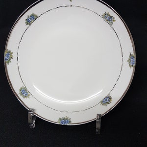 Porcelain plate, decorative porcelain plate, hand-painted, handmade