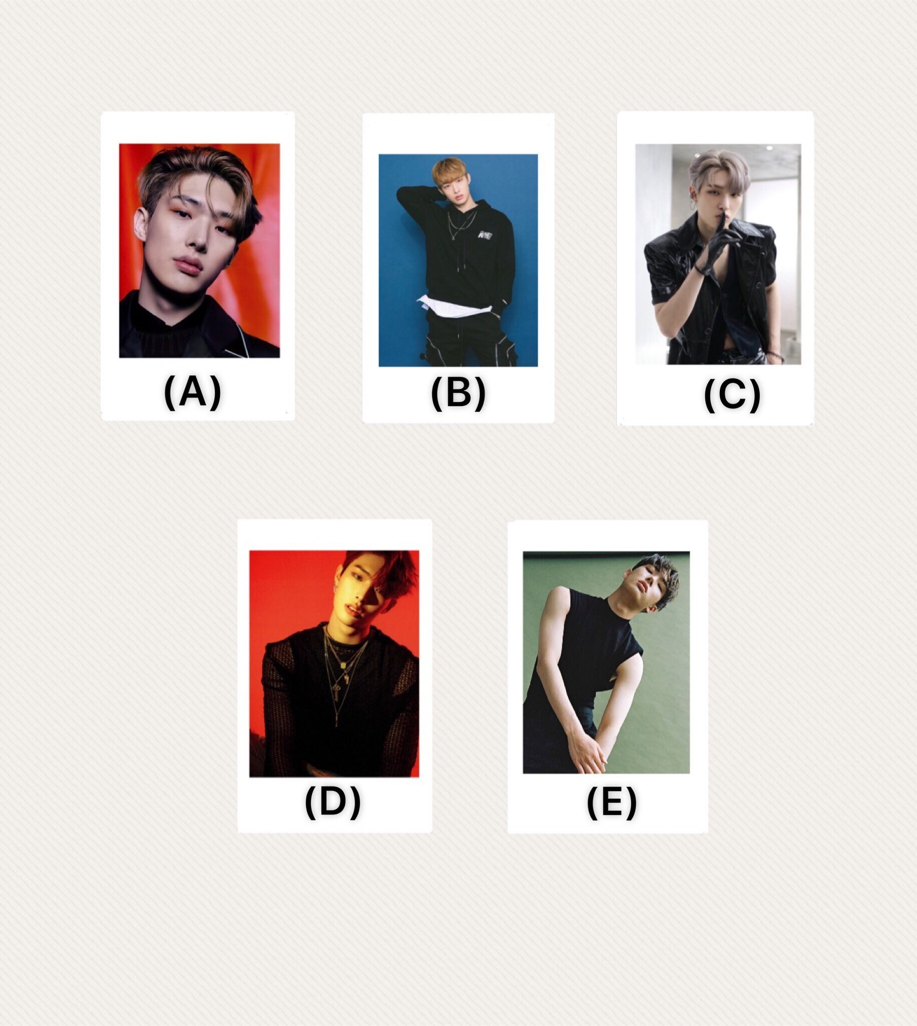 ATEEZ ヨサン ポラロイド ポラ チェキ ATEEZ ヨサン チェキ ポラ ポラロイド