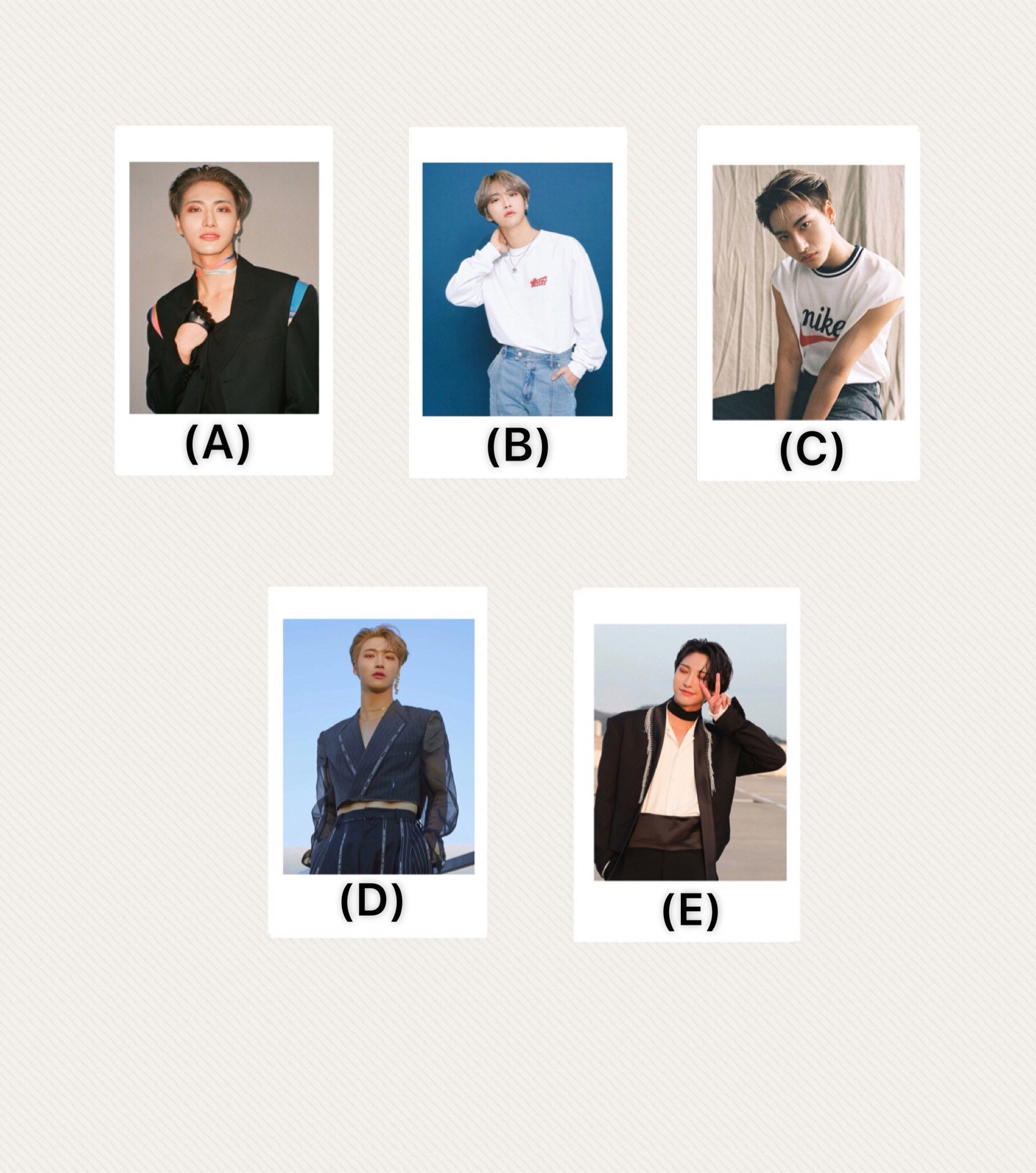 ATEEZ POLAROIDS - Etsy