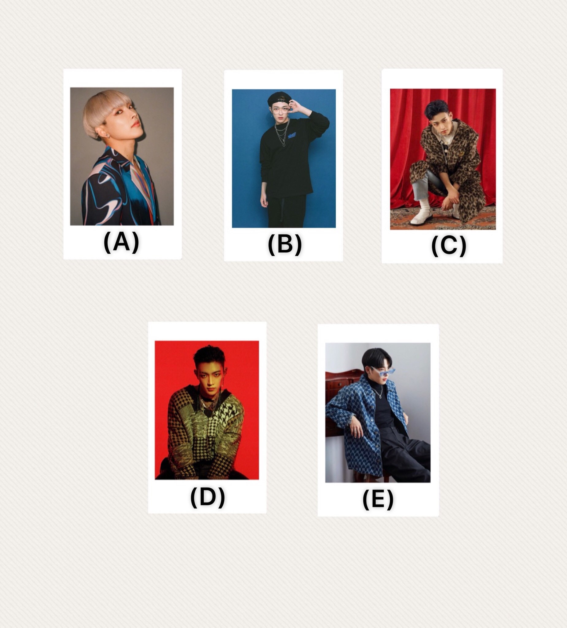 ATEEZ POLAROIDS - Etsy