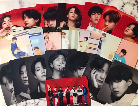 Bts Fila Photocards Etsy Bts Fila Photocards Etsy