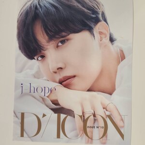 BTS Dicon Magazine Cover Print | Etsy