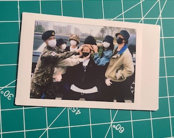 BTS Military Husband Material Polaroids