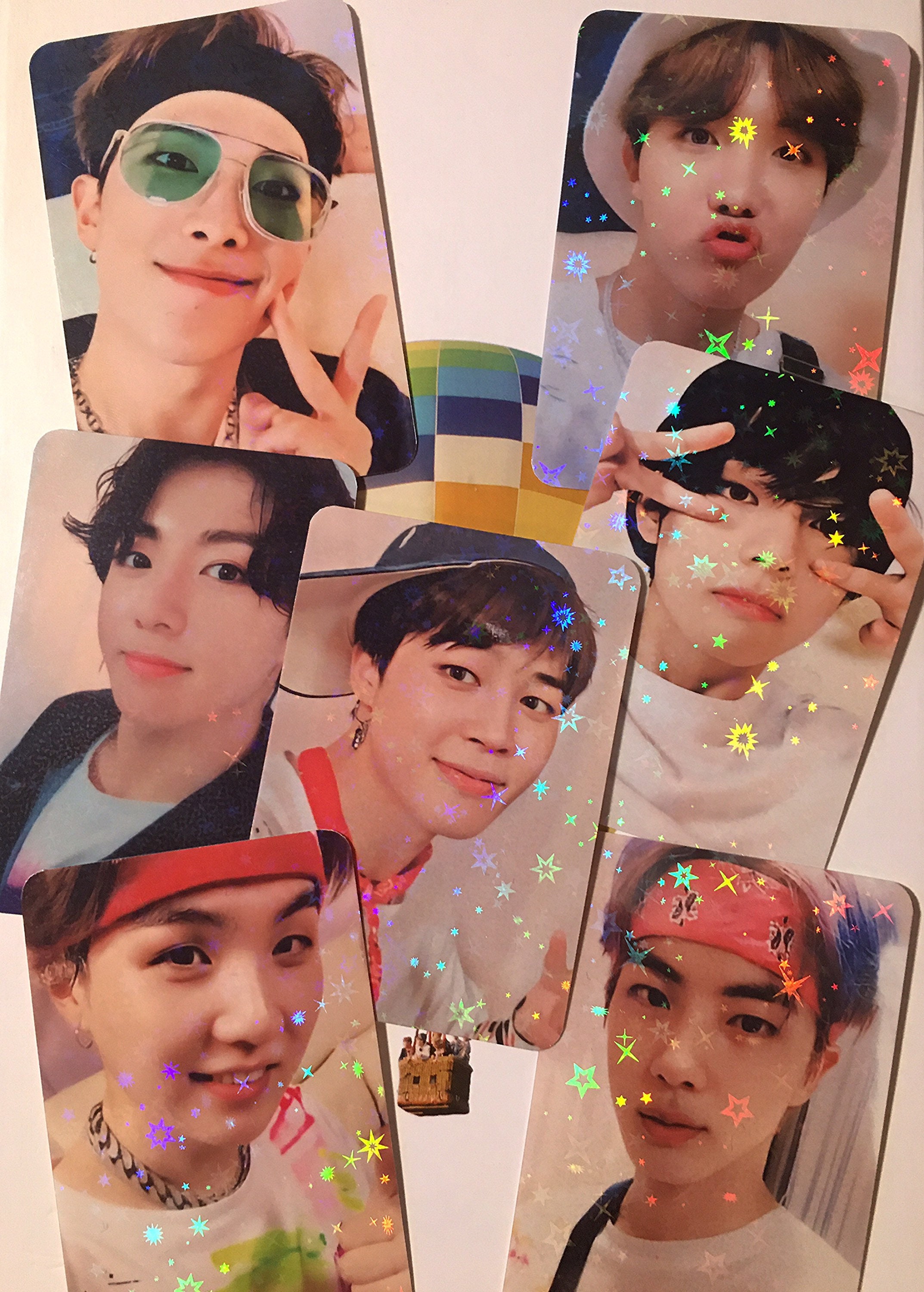 Bts 5th Muster Holographic Photocards Etsy