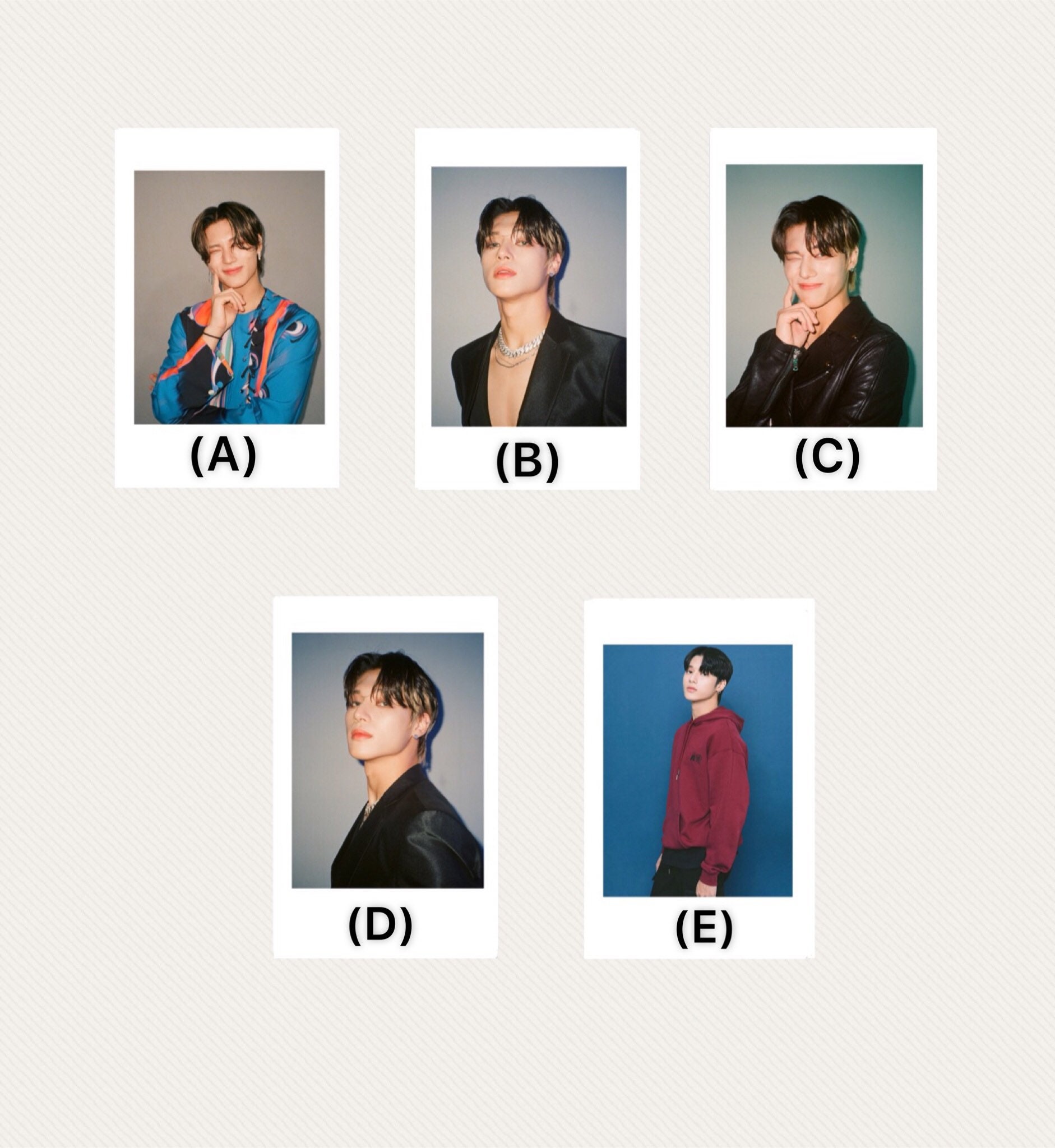 ATEEZ POLAROIDS - Etsy