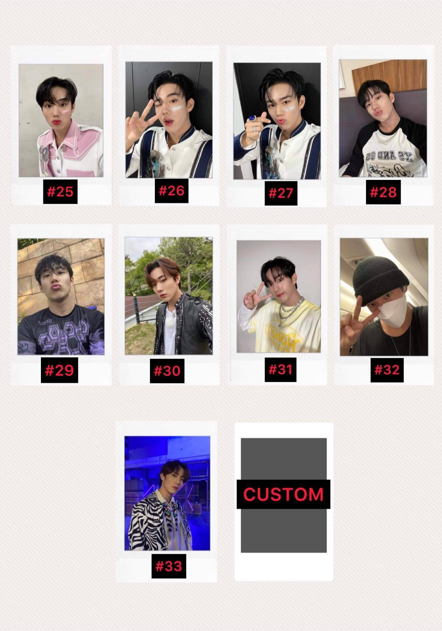 P1Harmony インタク ポラロイド チェキ P1harmony Intak Polaroids || Intak Polaroids || P1harmony - Etsy