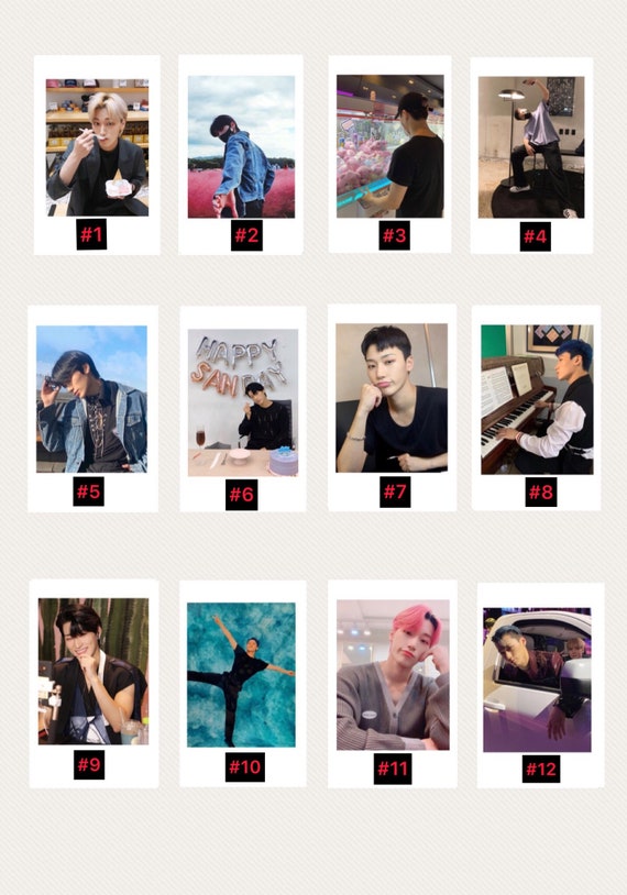ATEEZ SAN Polaroids || Ateez || Boyfriend Material || Ateez