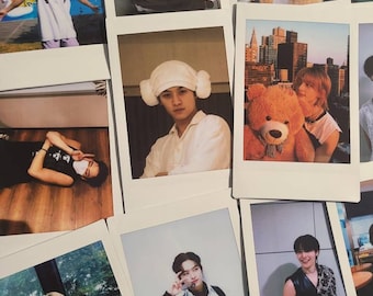 Kpop Stray Kids Boyfriend Material Polaroids