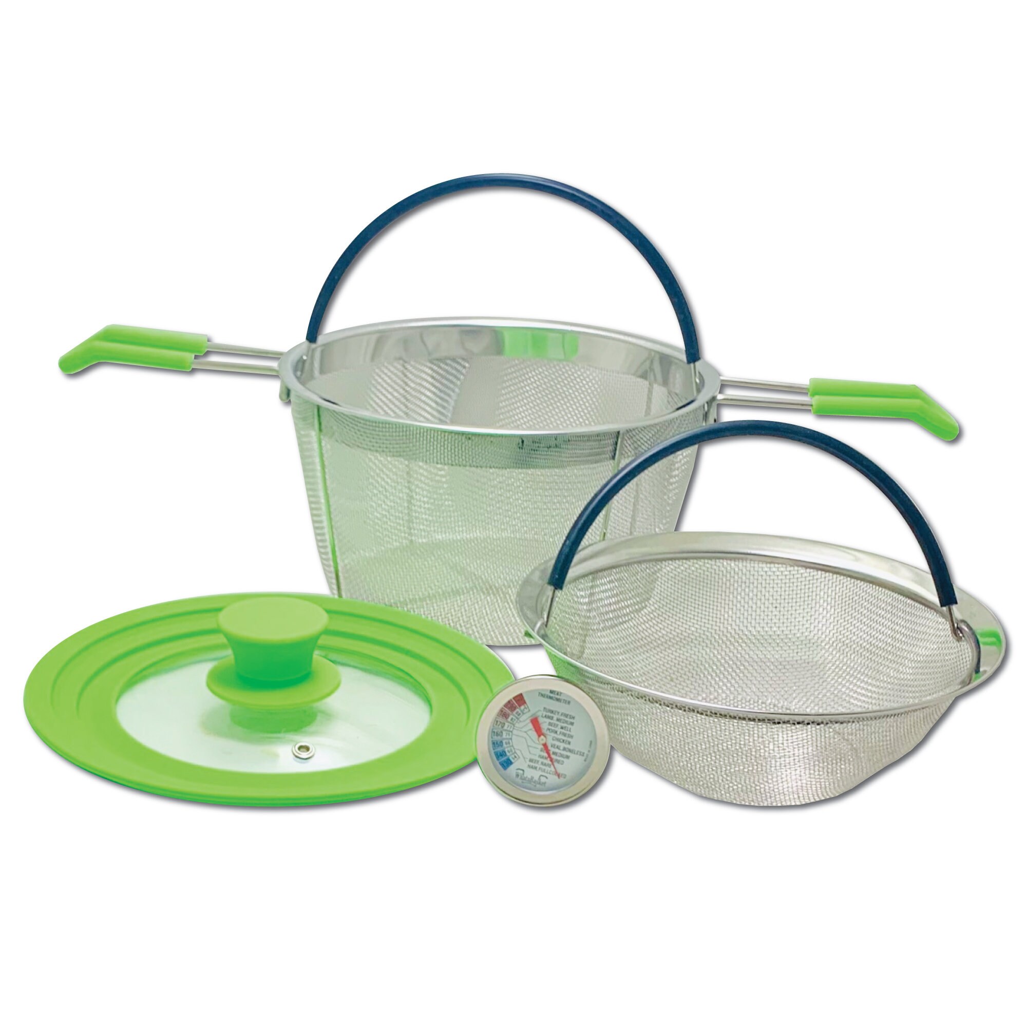 2 Tiered Steamer Baskets Colander combo for Instant Pot or Etsy