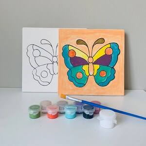 Butterfly Pottery Painting Kit, Butterfly DIY Paint Kit, DIY Pottery Painting Kits, Art Kits for Kids, Kids Art Kits, Art and Craft Supplies