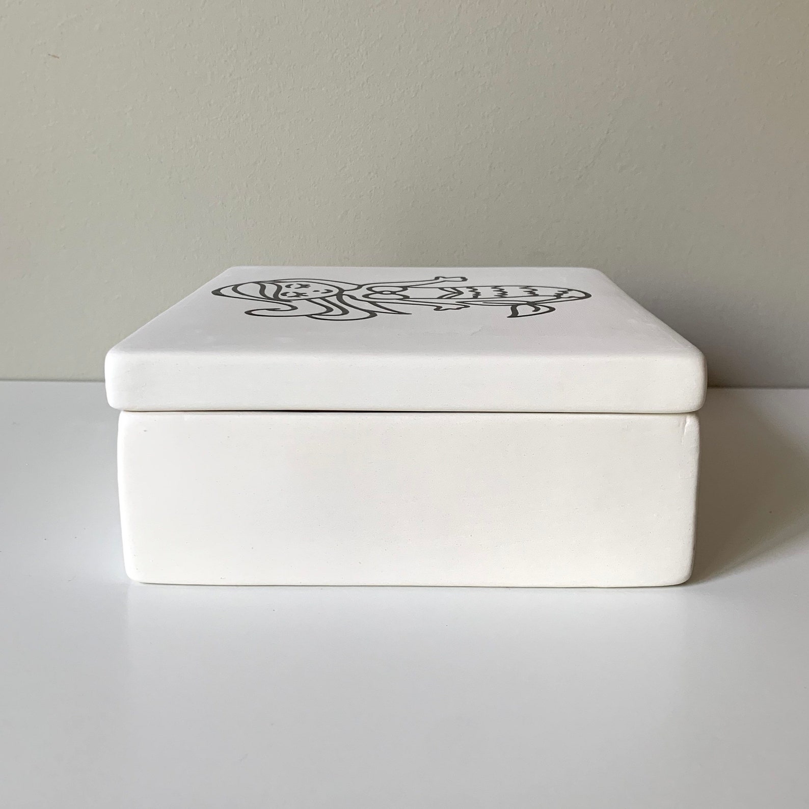 Pottery Painting Kit at Home Pottery Painting Kit Majestic Etsy