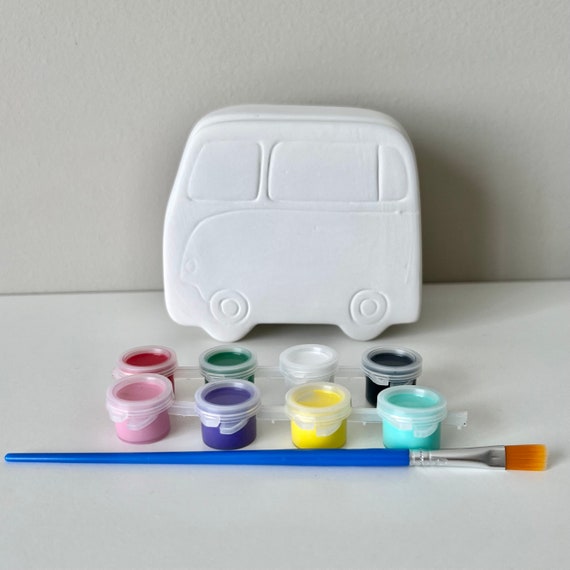 Camper Box Paint Kit, at Home Pottery Painting Kit, Virtual Event, Birthday  Party Ceramic Craft, Kids Art Kit, Paint Party Craft Kit, RV Box 