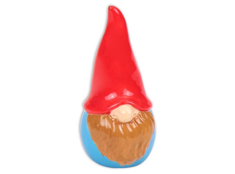 Gnome Paint Kit Contemporary Gnome All Season Gnome Ceramic Etsy
