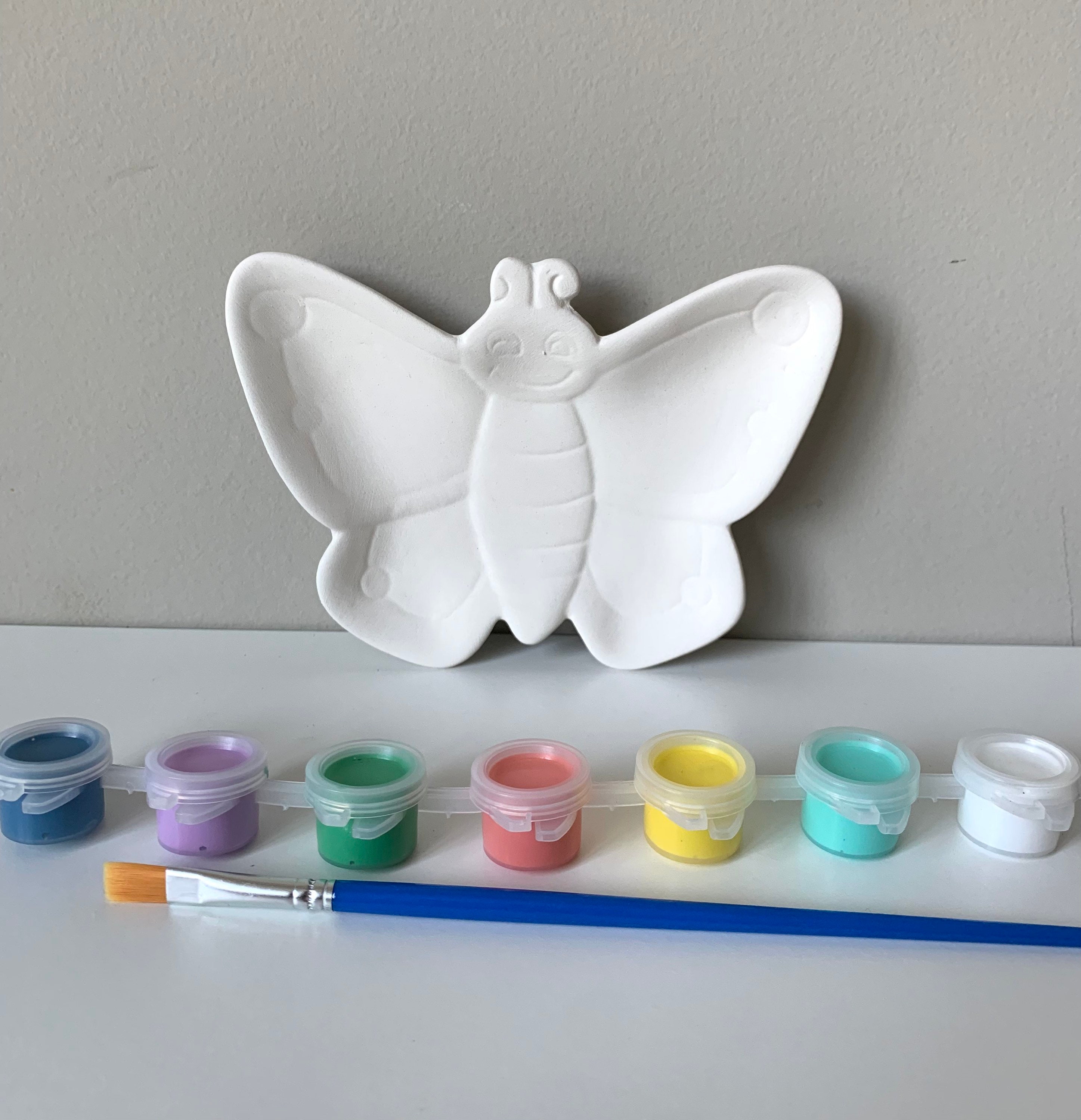 DIY Pottery Painting Kit, Elephant Dish Ceramic Art Kits for Kids, Birthday  Party Paint Kit, Kids Art Kits, Craft Art Party Supply, Art Box 