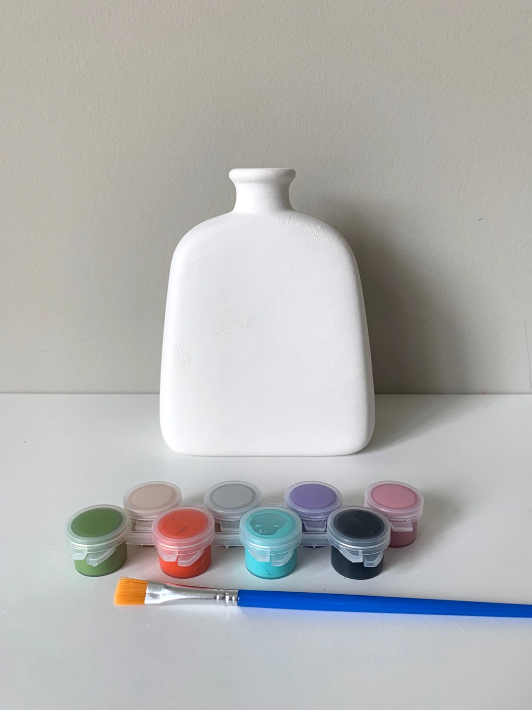 Medium Alene Vase Art Kits Pottery Painting Kit DIY Vase Etsy