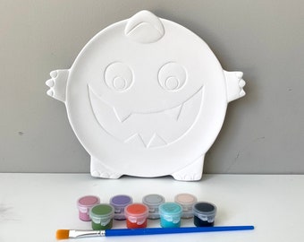 DIY Pottery Painting Kit, Monster pottery painting kit, Halloween decor,  Art Kits for Kids, Kids Art Kits, Craft Art Party Supply, Art box