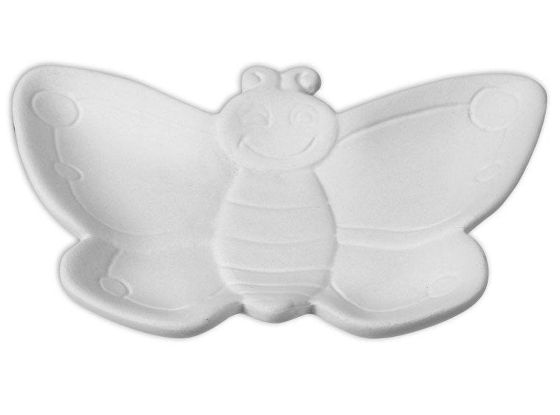 DIY Pottery Painting Kit Butterfly Dish Ceramic Art Kits for Etsy