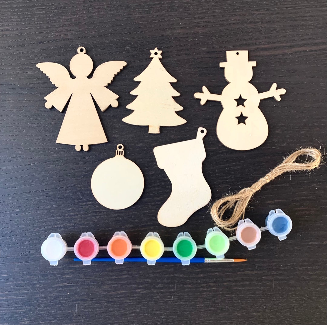 DIY Ornament Painting Kit, Christmas Craft, DIY Stocking Stuffer