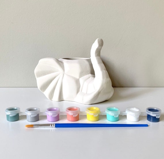 DIY Pottery Painting Kit, Elephant Dish Ceramic Art Kits for Kids, Birthday  Party Paint Kit, Kids Art Kits, Craft Art Party Supply, Art Box 