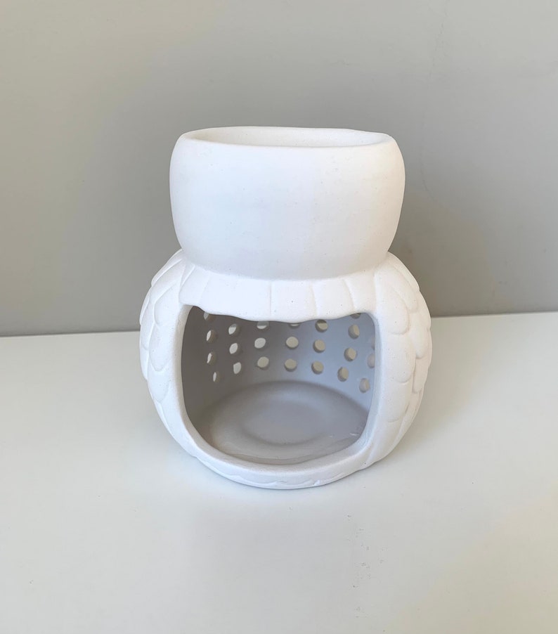 Owl Votive Paint Kit DIY Pottery Painting Kit Adult Paint Etsy