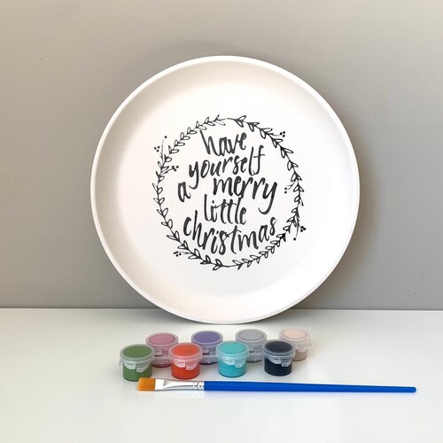 Bird Dish Ready to Paint Ceramics DIY Pottery Painting Kits Etsy