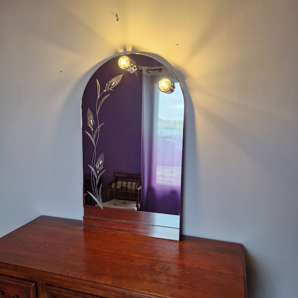 Miroir de salle de bain vintage 87 x 52cm