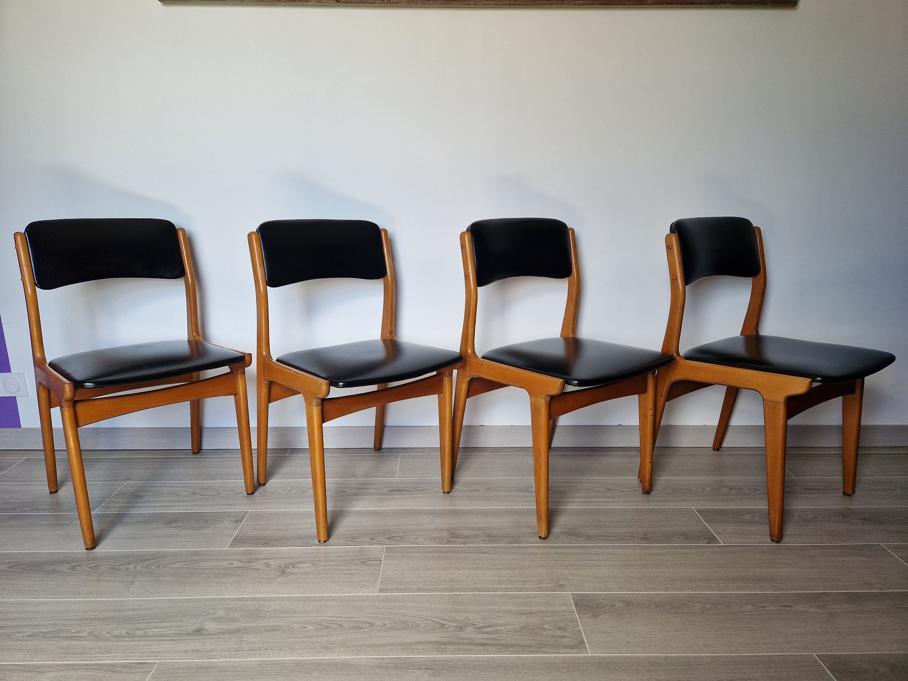 Ensemble De 4 chaises