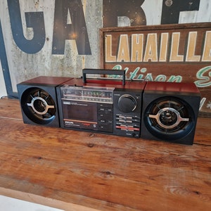 Vintage stereo Philips Cubic Compo B8254/00