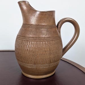 Old stoneware pitcher from Berry