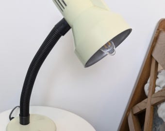 Veneta Lumi Vintage Cream Desk Lamp | Italian Design Desk Lamp | Mid Century Lighting