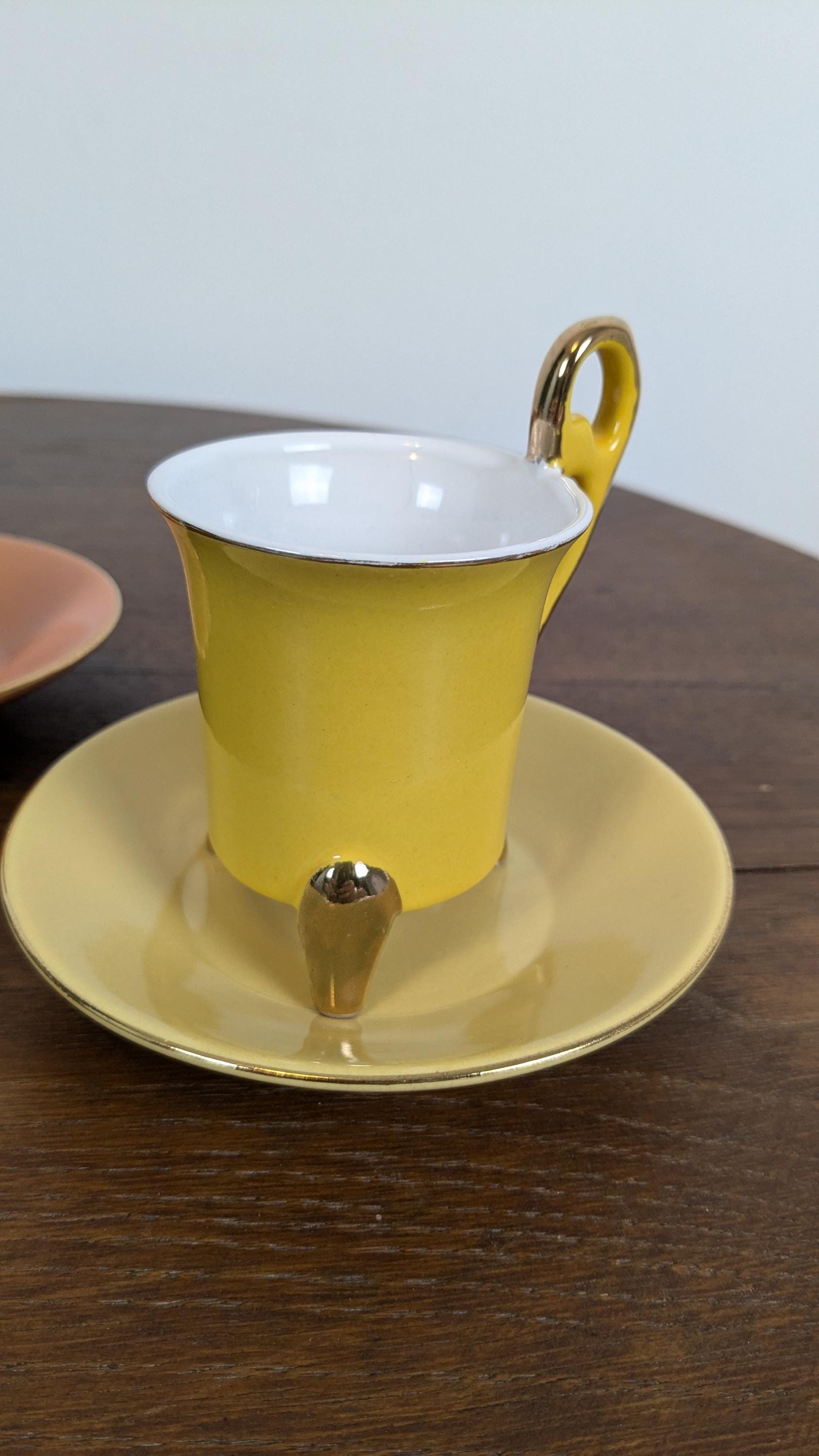 8-piece Coffee Set Watercolor by Geneviève Lethu - Etsy