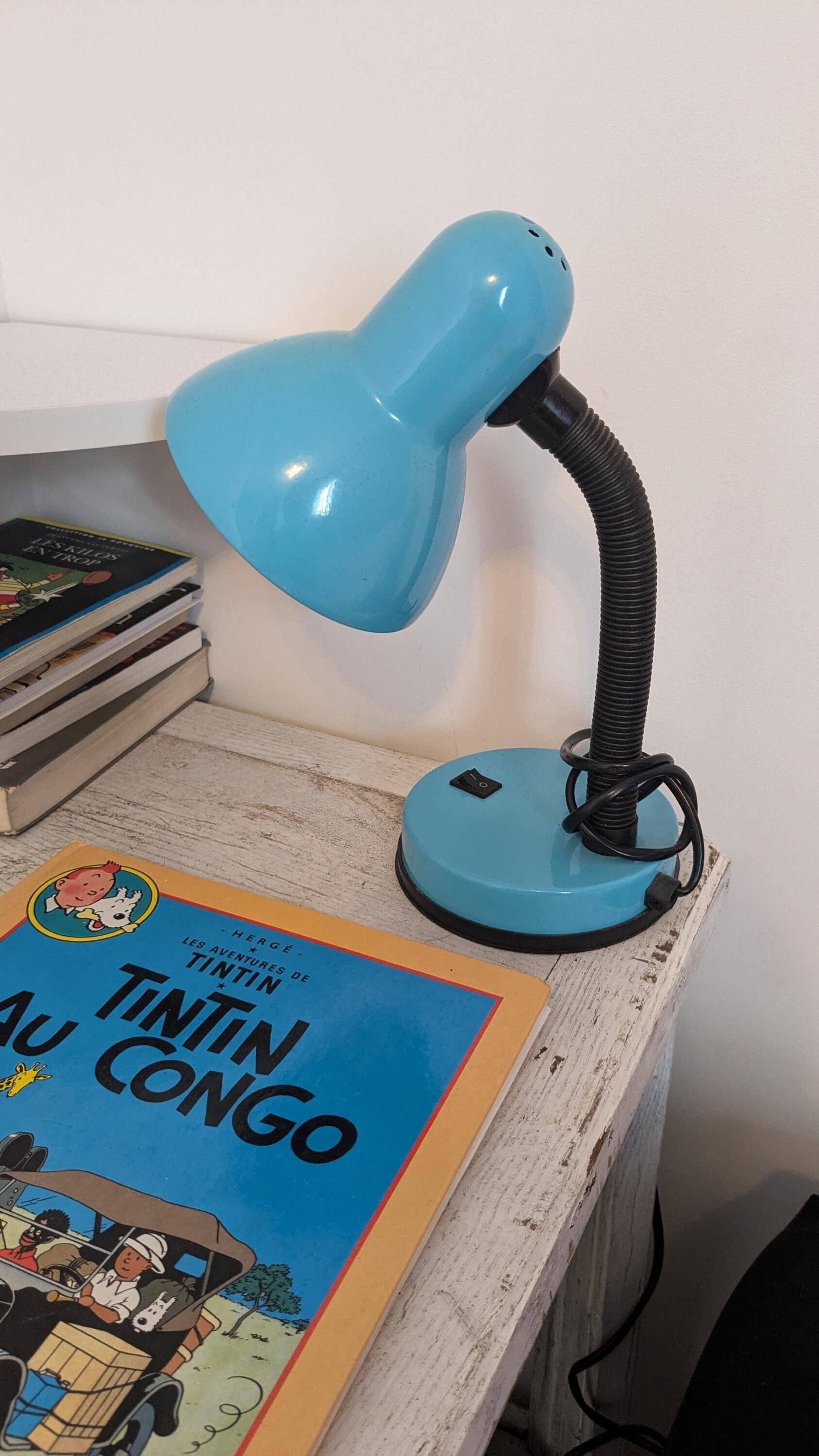 Lampe de Bureau Vintage Industrielle | Lampe de Nuit