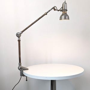 Antique industrial architect&#39;s lamp by Lumina