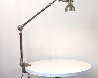 Ancienne Lampe d’Architecte Industrielle Lumina | Italian Design Task Lamp | Vintage Modernist Lighting