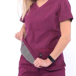 Fleece lined medical scrubs store