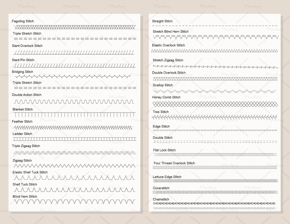 Adobe Illustrator 75 Brushes, Zipper and Trims Bows for Fashion