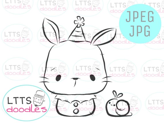 Jpeg Anniversaire Lapin Digi Timbre Lapin Mignon Avec Chapeau Etsy France Jpeg Anniversaire Lapin Digi Timbre Lapin Mignon Avec Chapeau Etsy France
