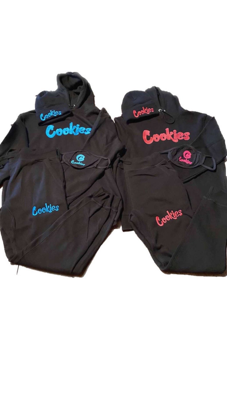 Cookies hoodies and joggers. Custom made original logo. Berner Etsy
