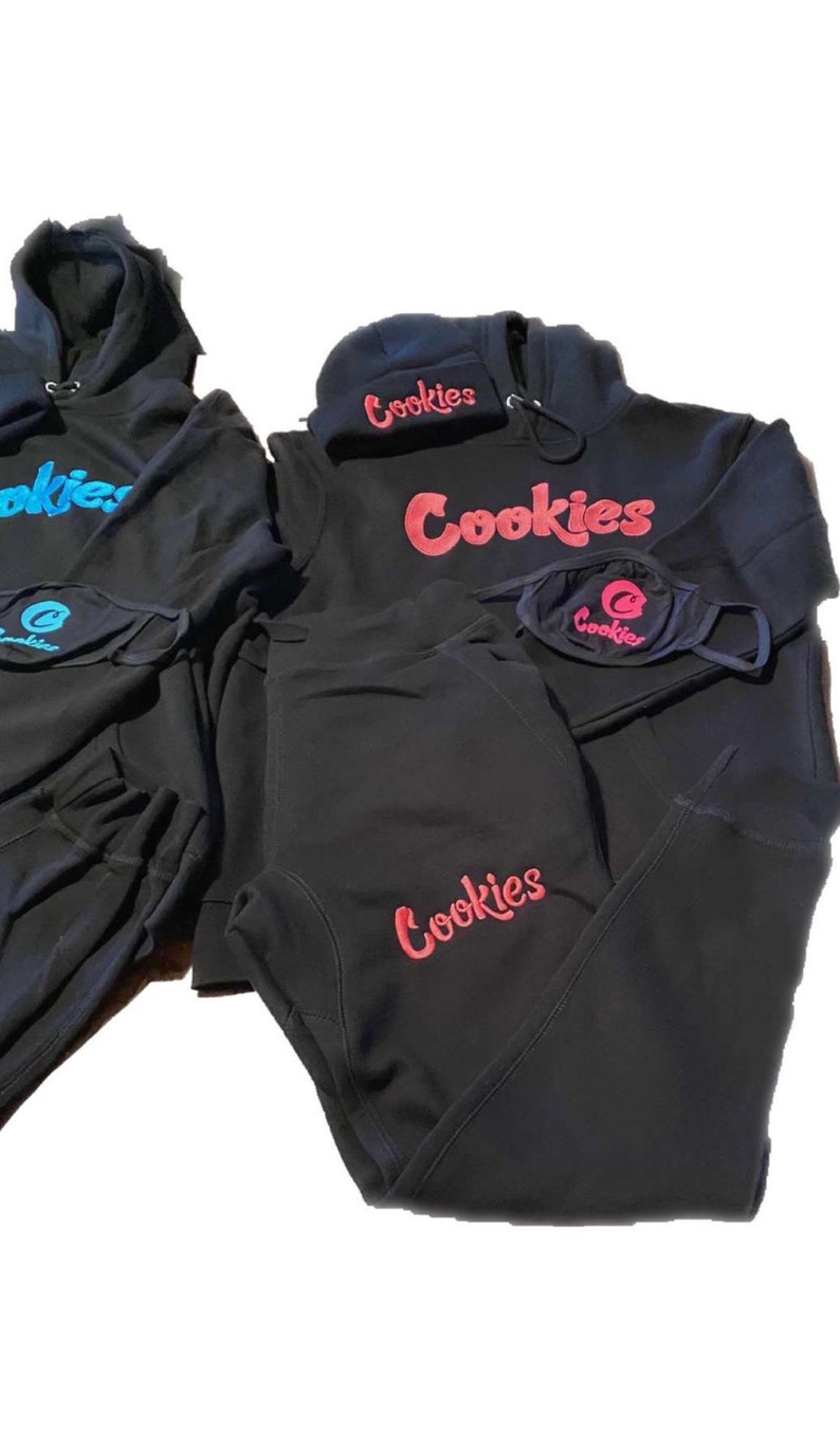 Cookies hoodies and joggers. Custom made original logo. Berner Etsy